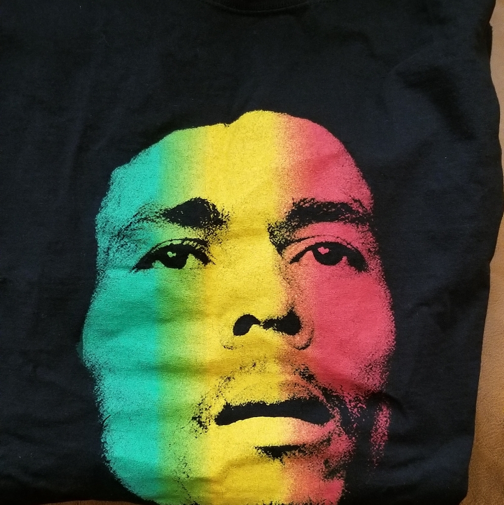 Bob Marley novelty tee shirt